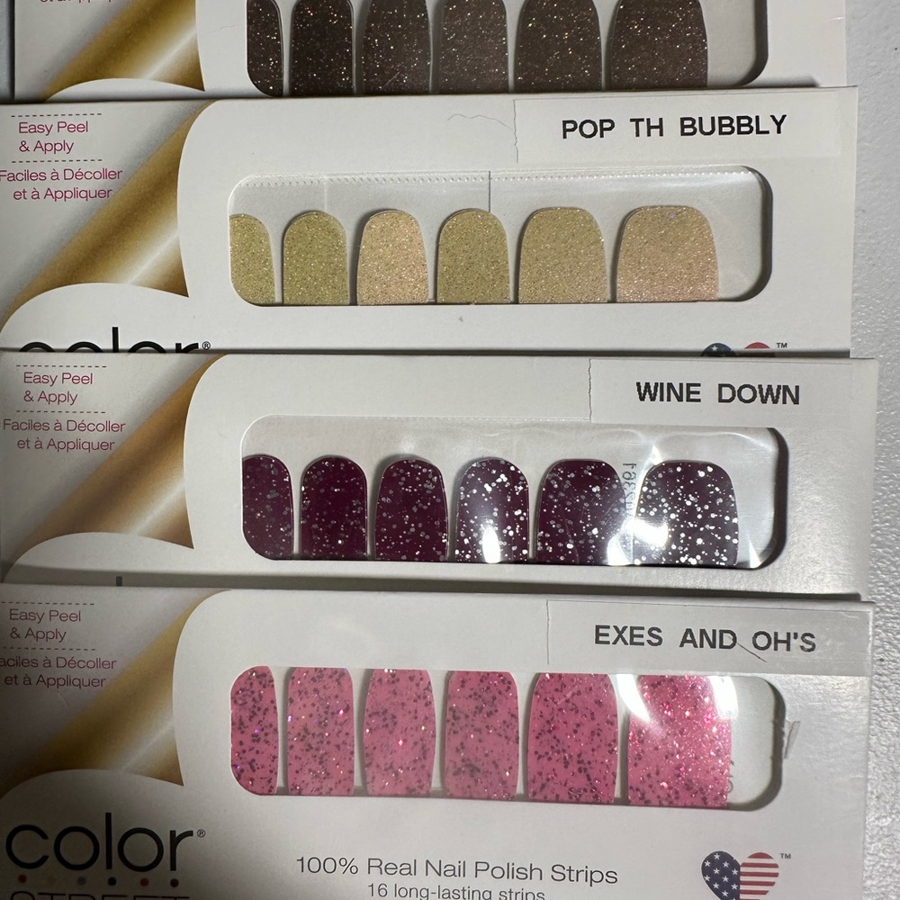 Color Street Nail Polish Strips Set
